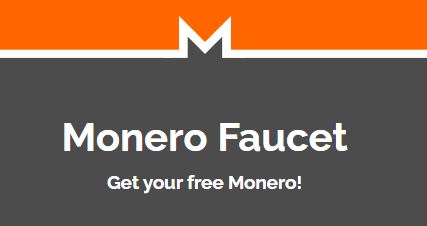 Faucet de Monero