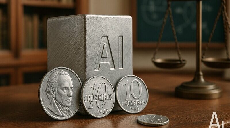 Coleção de Moedas de Alumínio